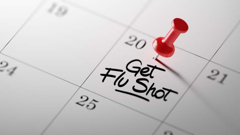 Drive-Up Flu Clinic at Neighborhood Health Center