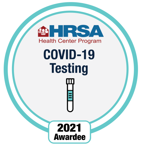 COVID-19 Testing Badge Logo