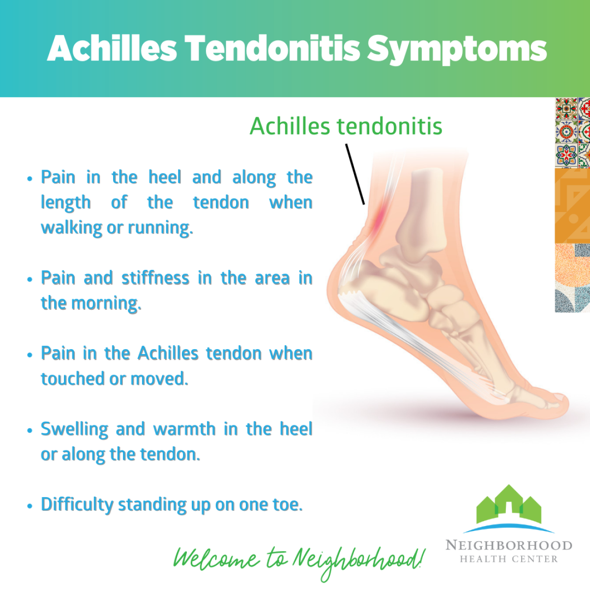Aching Achilles Heel Pain and what to do about it Neighborhood Health