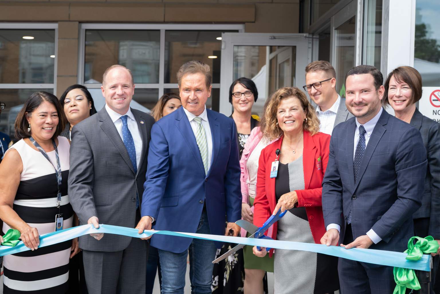 Neighborhood Cuts Ribbon on Mattina Expansion Project Neighborhood