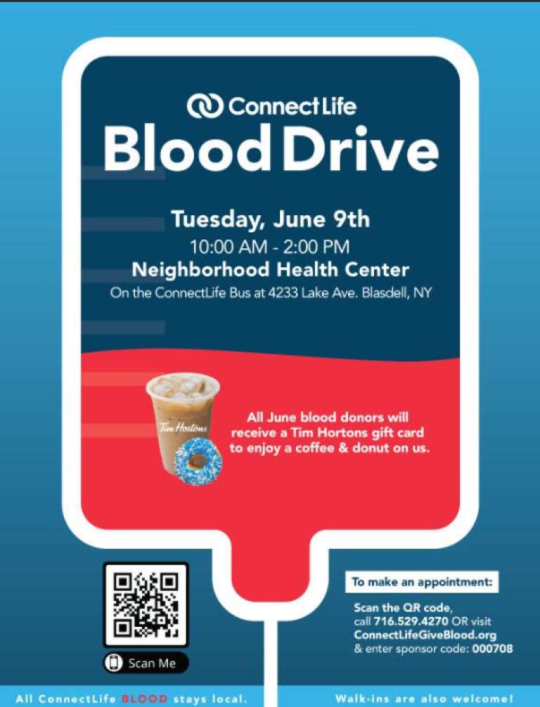 Blood Drive at Blasdell