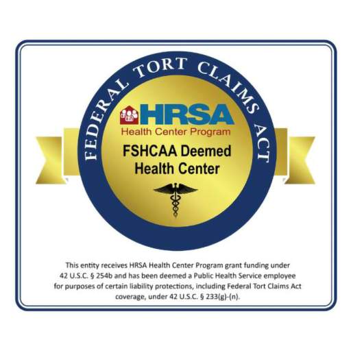 Federally Supported Health Centers Assistance Act (FSHCAA) Federal Tort Claims Act (FTCA) Deemed Status Logo