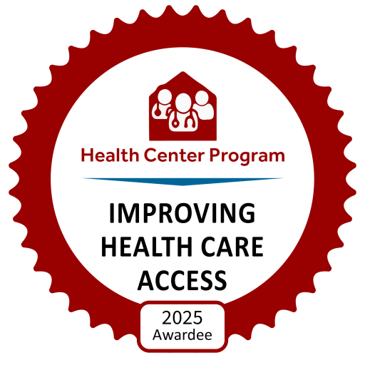 HRSA 2025 'Improving Health Care Access' Awardee Logo
