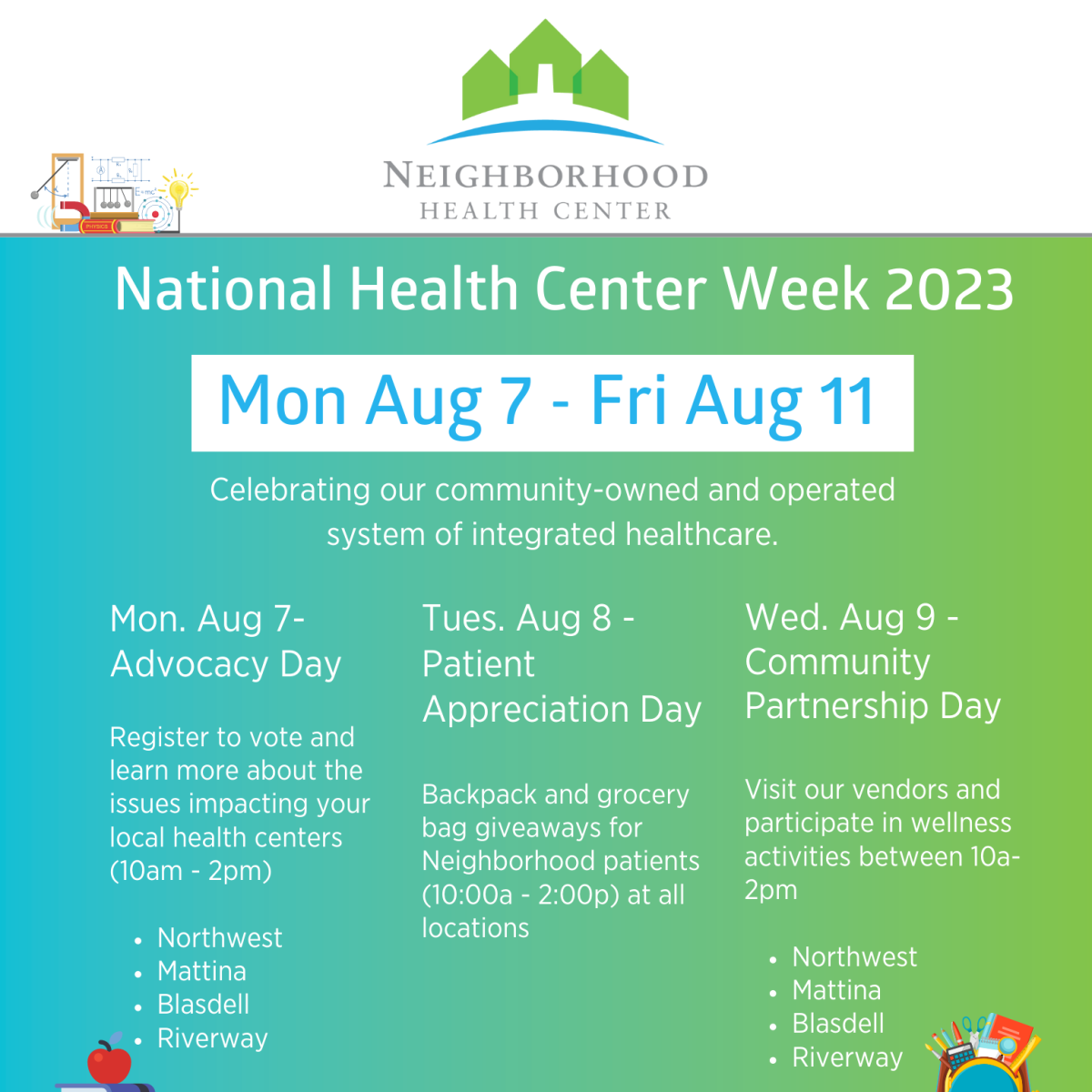 National Health Center Week 2023 - Neighborhood Health Center - Buffalo, NY