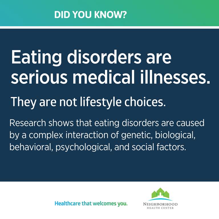 Eating Disorder Awareness - Neighborhood Health Center - Buffalo, NY