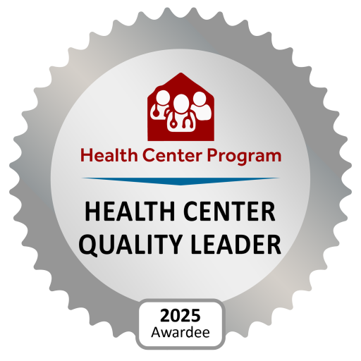 HRSA Health Center Quality Leader - 2025 Silver Awardee Logo