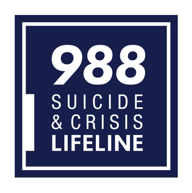 Dial 988 to reach the Suicide & Crisis Lifeline