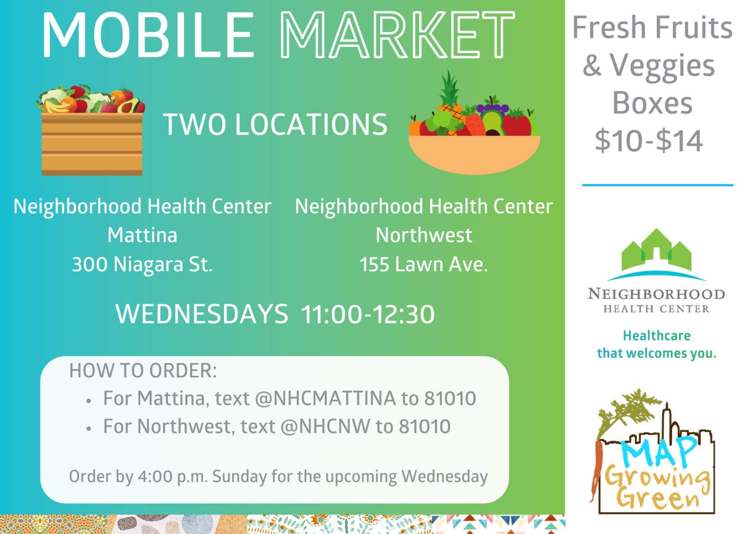 Mobile Market Brings Fresh Produce to Mattina and Northwest ...